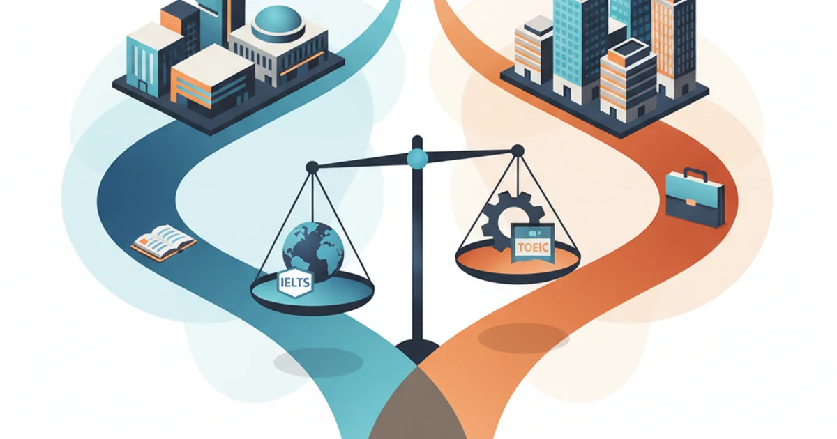 IELTS vs TOEIC: สอบอันไหนดี? เปรียบเทียบแบบละเอียด