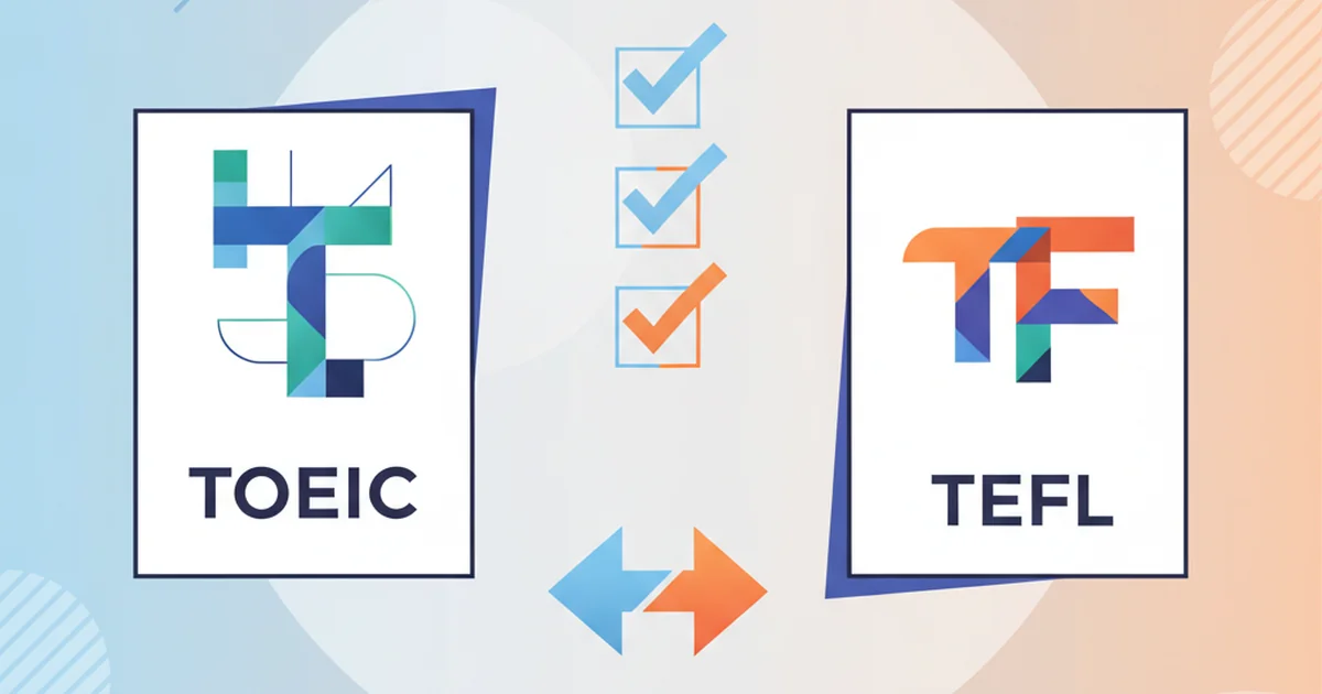 TOEIC vs TOEFL: ต่างกันอย่างไร เลือกสอบอันไหนดี?